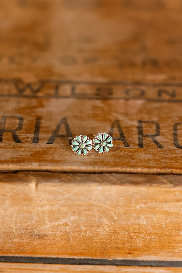 Snowy River Authentic Turquoise Cluster Earrings ✙TO BE RELEASED 2/13✙