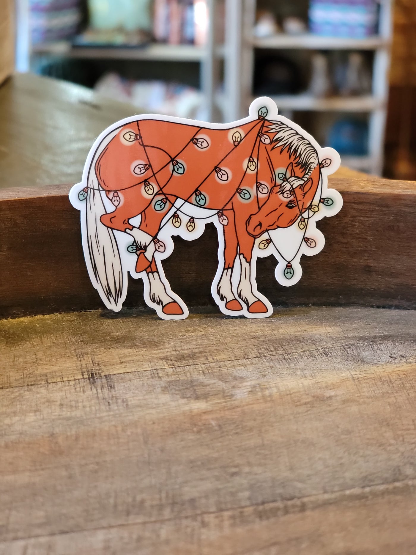 Tangled Sorrel Red Horse Sticker