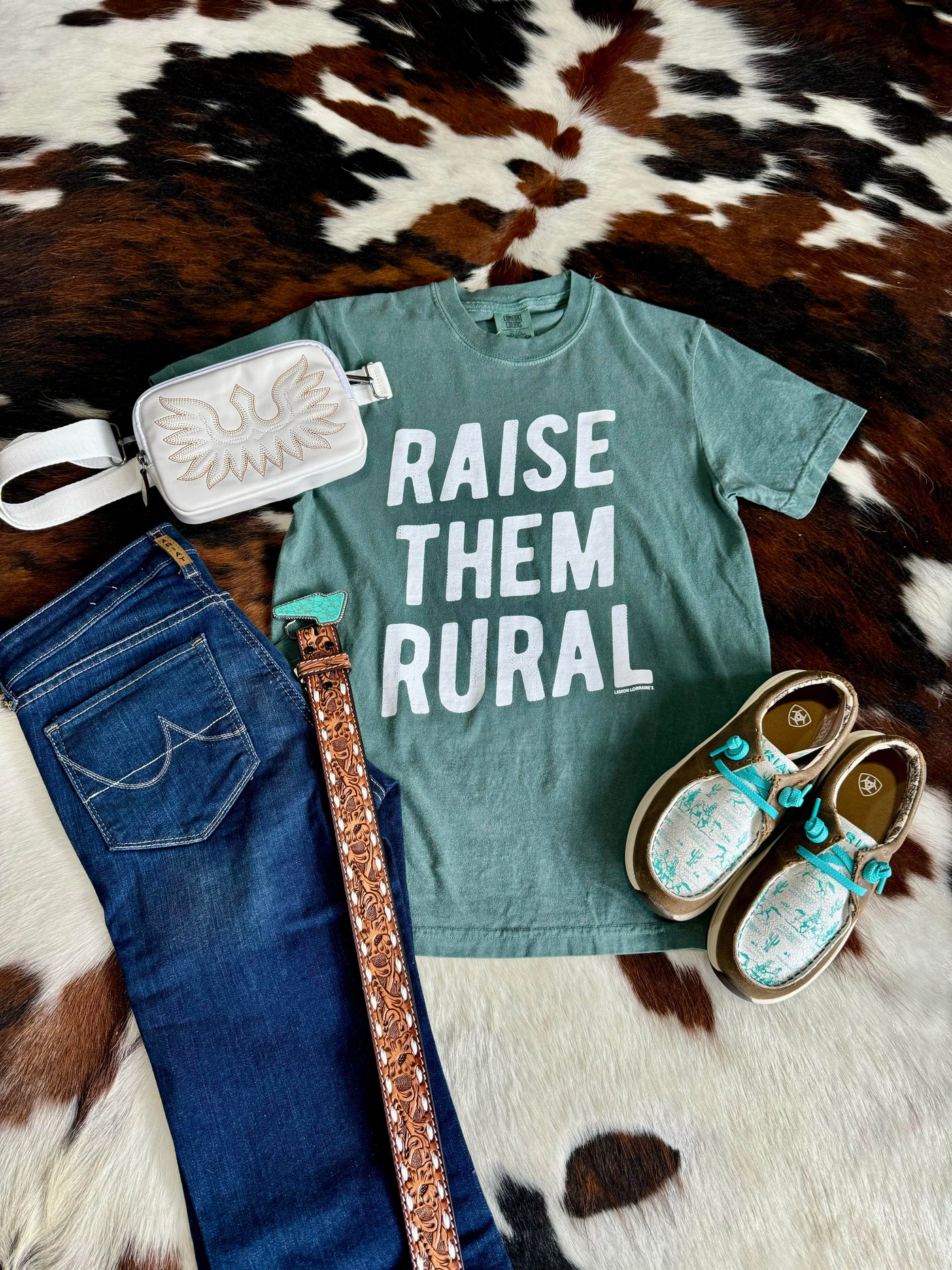 Tilden Raise Them Rural Graphic Tee