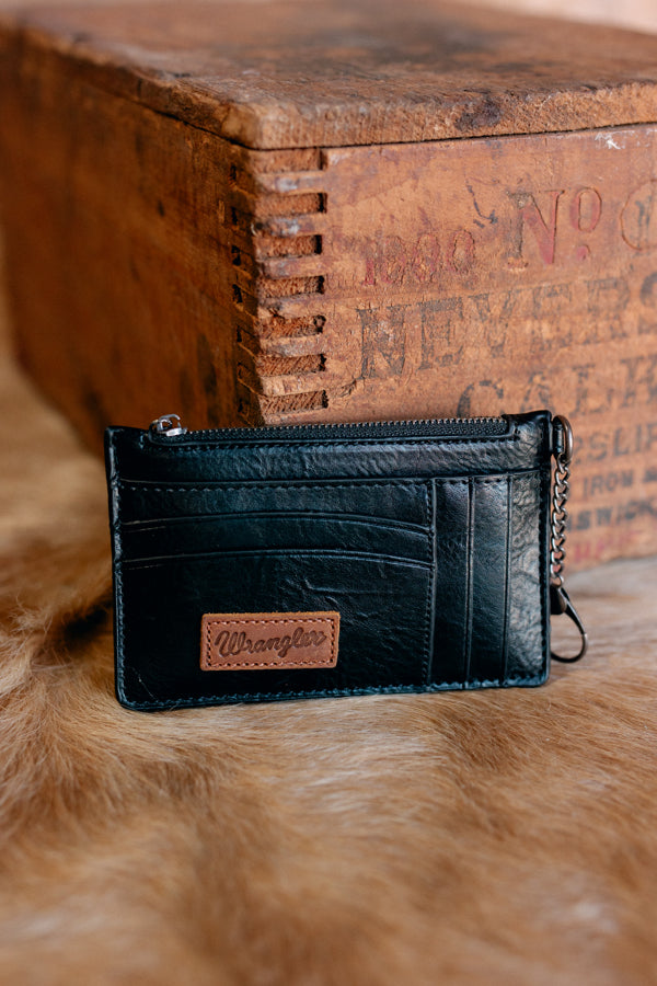 Wrangler Della Keychain Wristlet Wallet [Black]