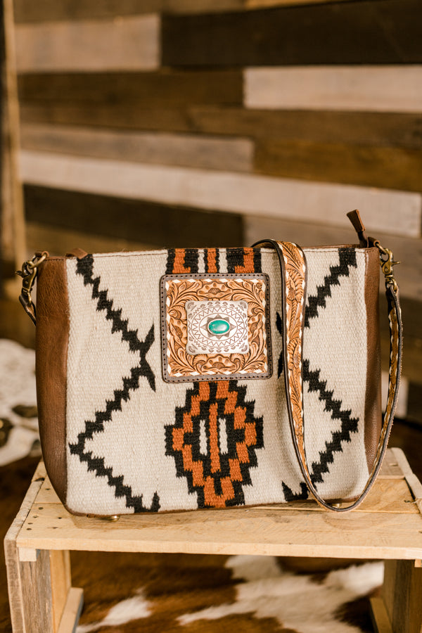 Christine Saddle Blanket Crossbody Bag