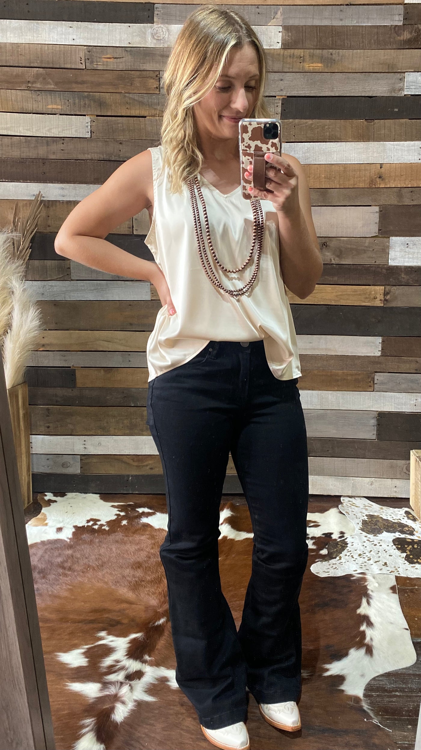 Pardon Mid-Rise Black Flare Jeans  ✜ON SALE NOW✜