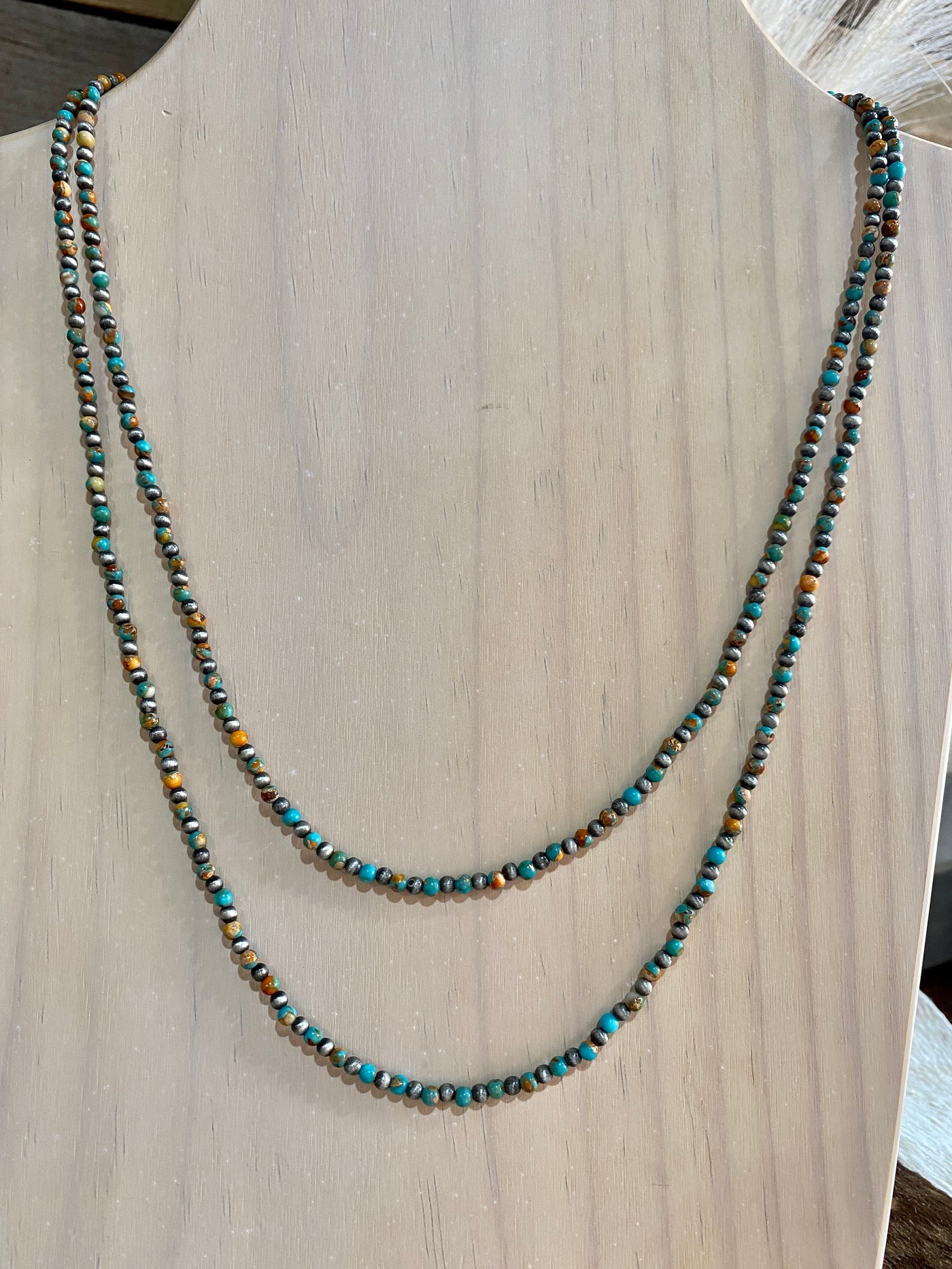 Ashlee Gemstone Bead Layered Necklace
