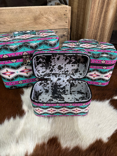 Claire Set Of 3 Travel Cosmetic Cases
