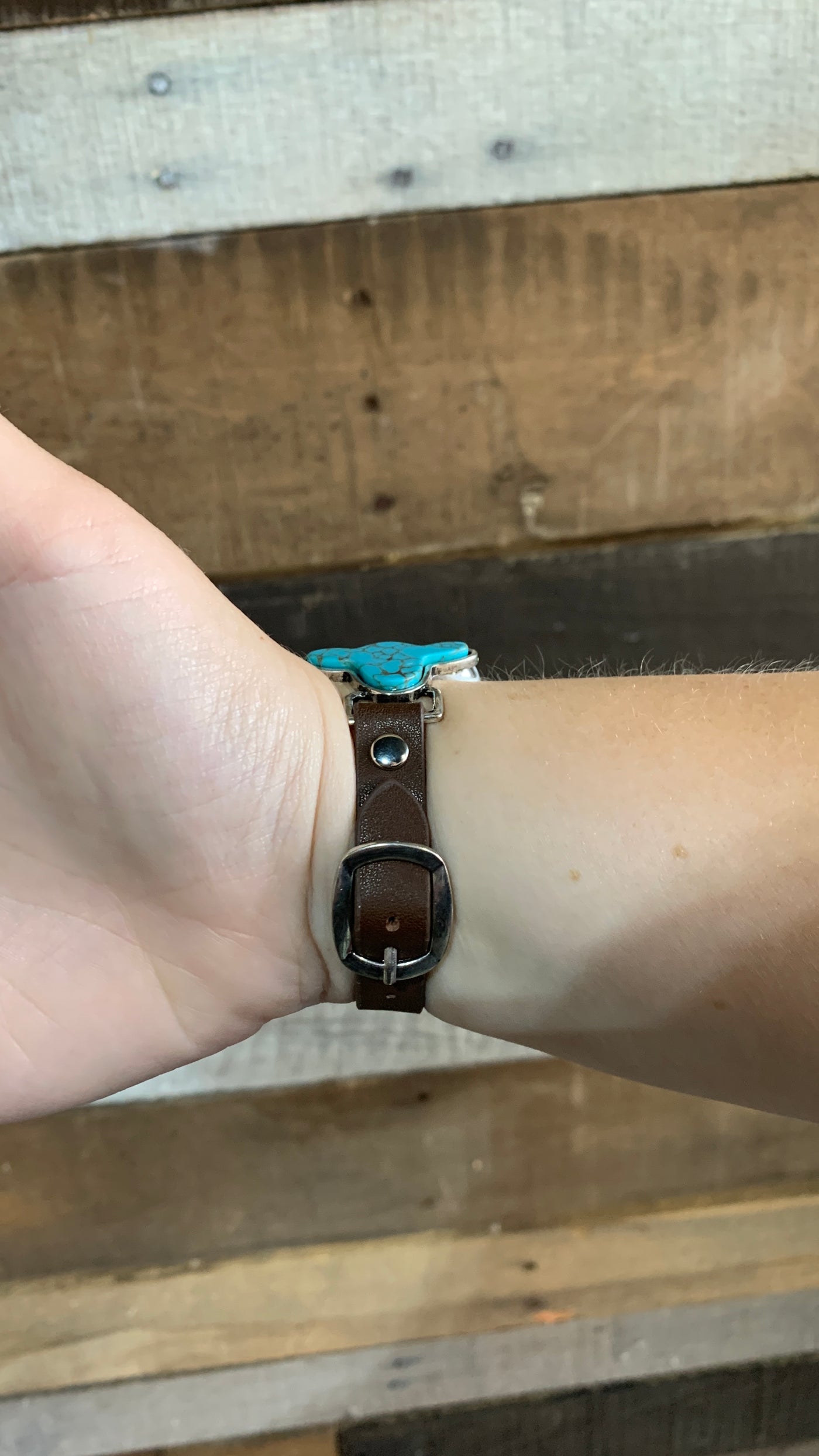 Daisy Turquoise Steer Head Apple Watch Band ✜ON SALE NOW✜