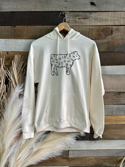 Keeley Branded Show Steer Hoodie