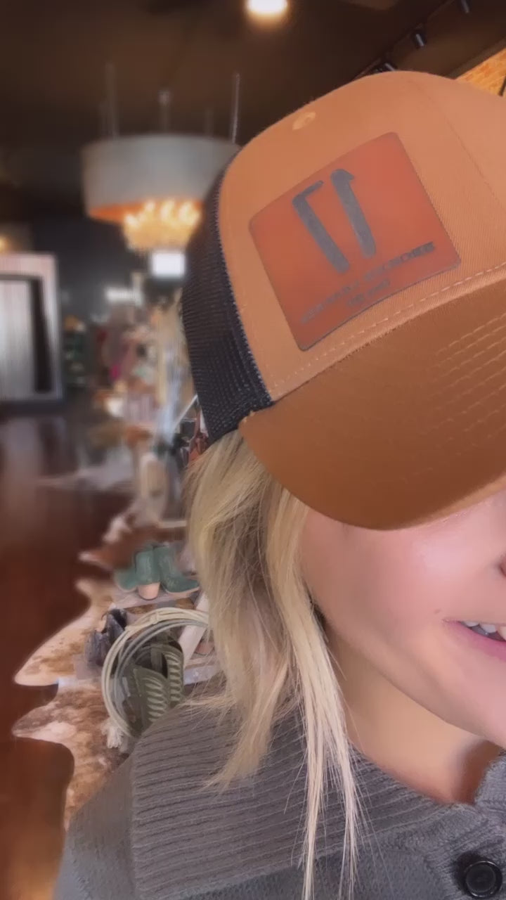 Head Nod Brown & Black Trucker Hat