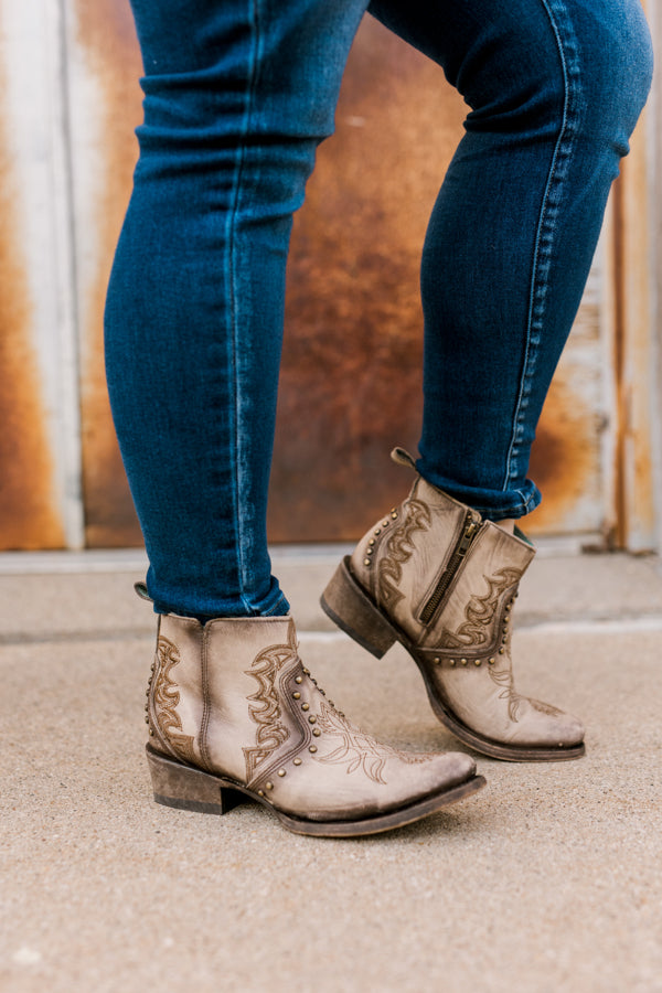 Corral Gold Rush Ankle Boots [C3728] ✜ON SALE NOW✜