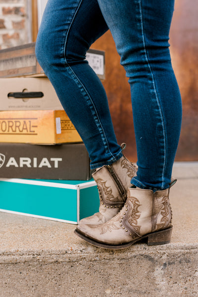 Corral Gold Rush Ankle Boots [C3728] ✜ON SALE NOW✜