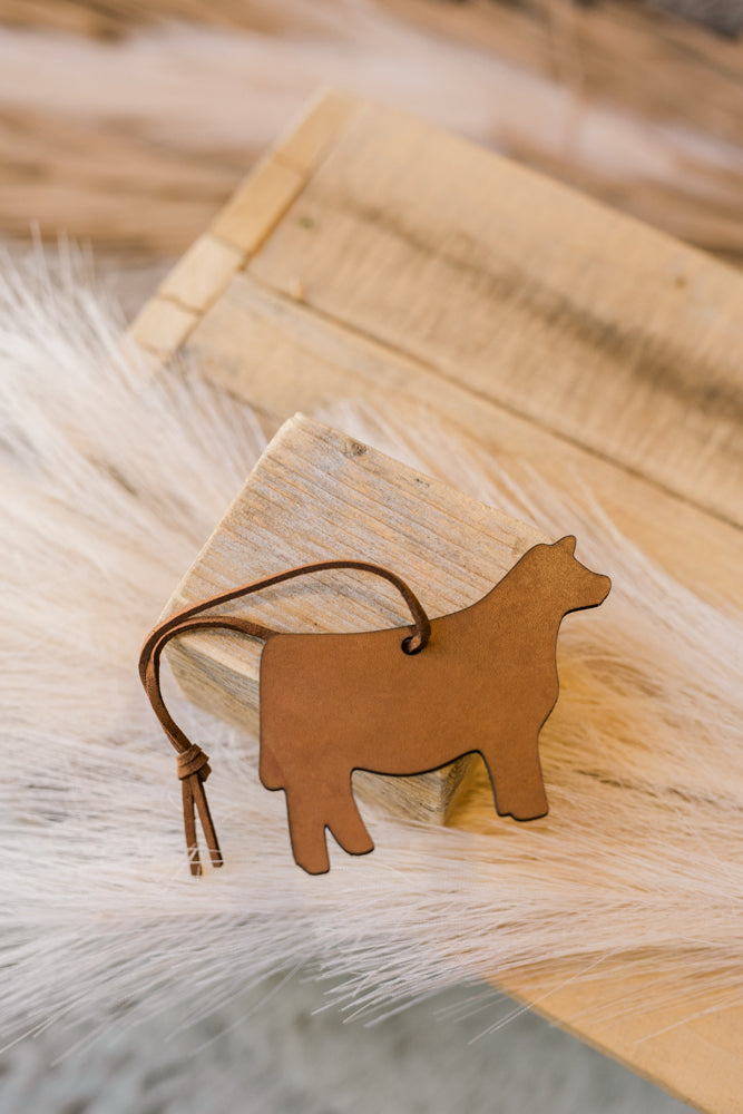 Lola Heifer Refillable Leather Air Freshener