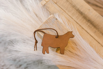 Lola Heifer Refillable Leather Air Freshener