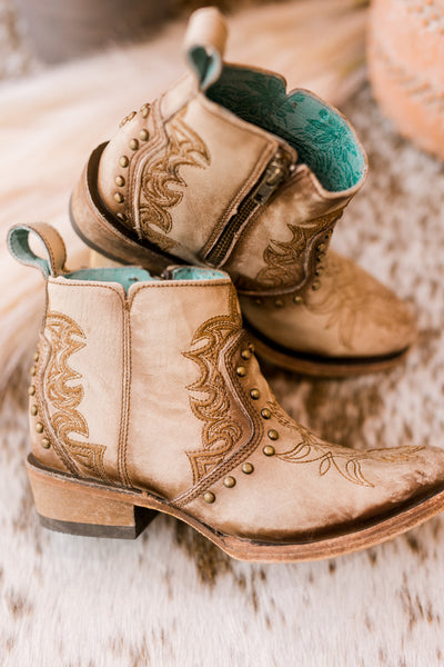 Corral Gold Rush Ankle Boots [C3728] ✜ON SALE NOW✜