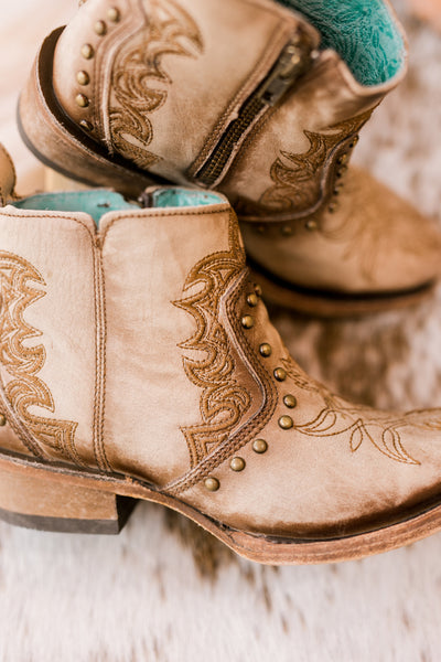 Corral Gold Rush Ankle Boots [C3728] ✜ON SALE NOW✜