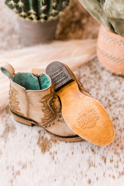 Corral Gold Rush Ankle Boots [C3728] ✜ON SALE NOW✜